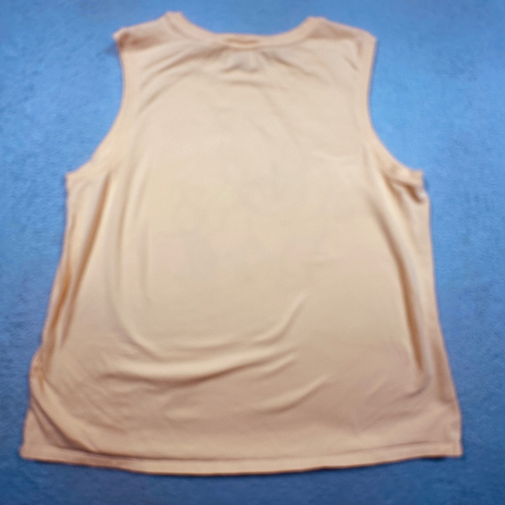 Disney Winnie the Pooh Tank Top Women XL Yellow Piglet Graphic Tee Sleeveless - Picture 7 of 9